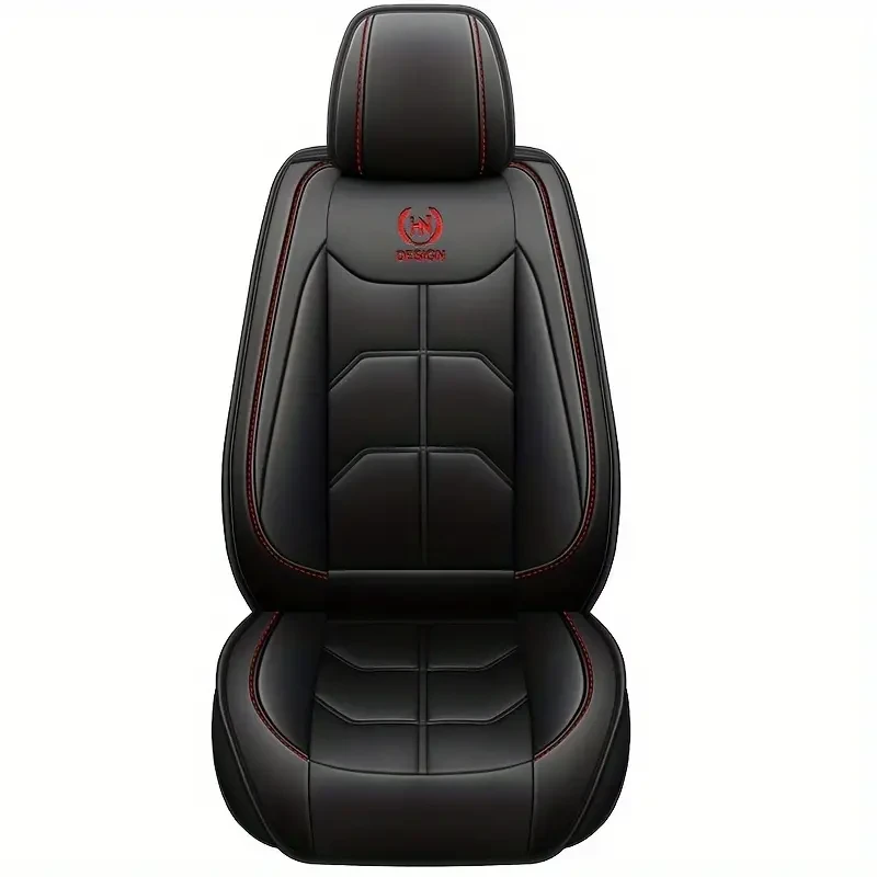 Luxury Premium PU Leather Front Seat Cover - Durable & Comfortable Universal Fit for Cars, SUVs, Vans & Trucks