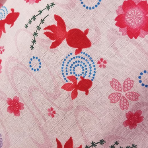 Parent Child Cherry Blossom Home Suit Short Sleeved Set