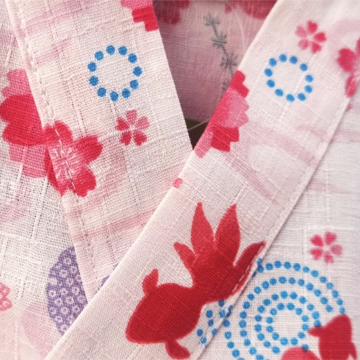 Parent Child Cherry Blossom Home Suit Short Sleeved Set