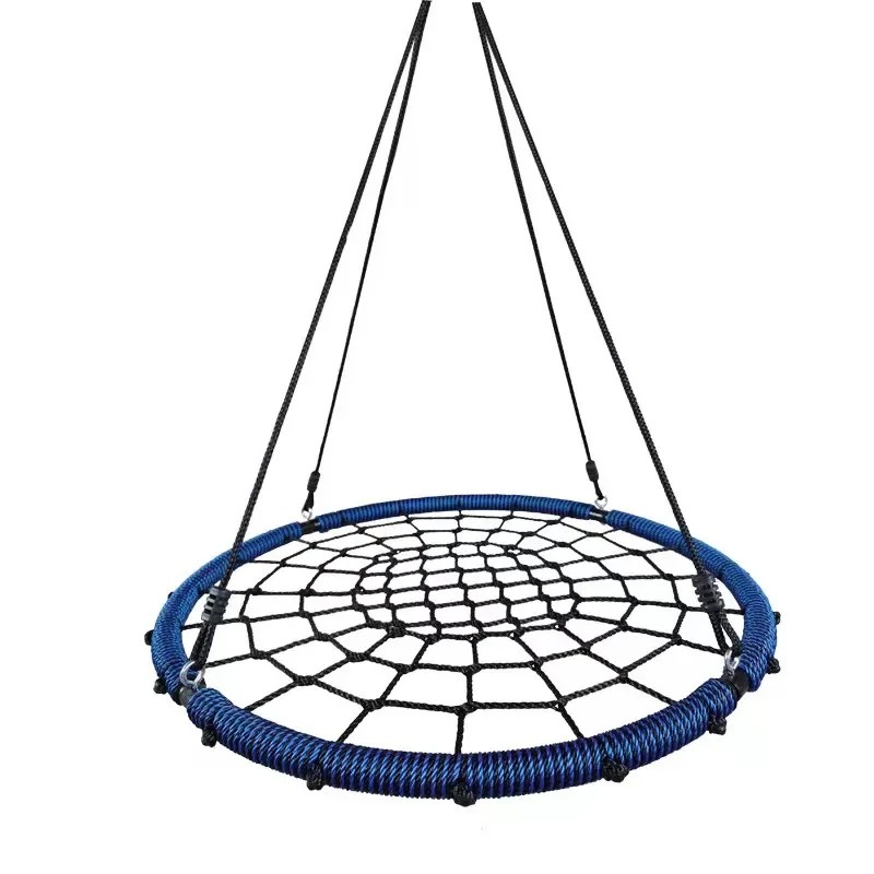 Diameter 100CM Round Nest Rope Swing: Indoor/Outdoor Hanging Chair