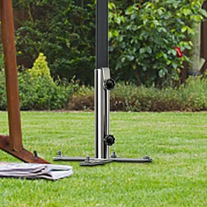 Outdoor Umbrella Ground Stake: Heavy Duty Multipurpose Sand Anchor for Patio