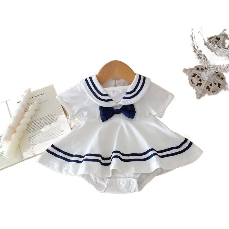 Clothes For Babies Thin Summer Clothing Small-month Baby Girl Jumpsuit