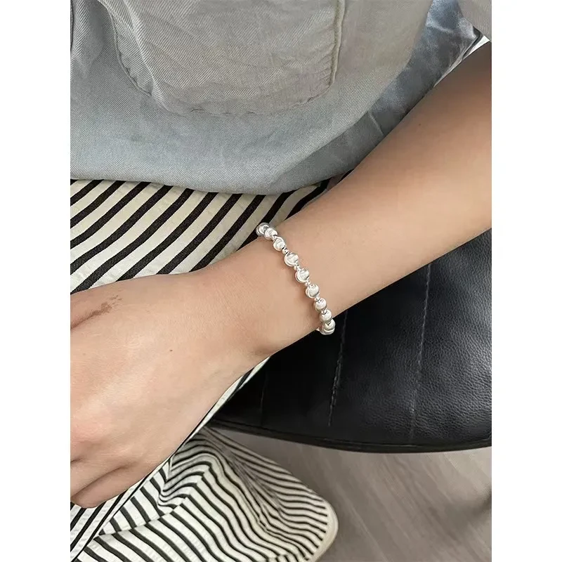 Women's Brushed Cat Eye Bead Bracelet