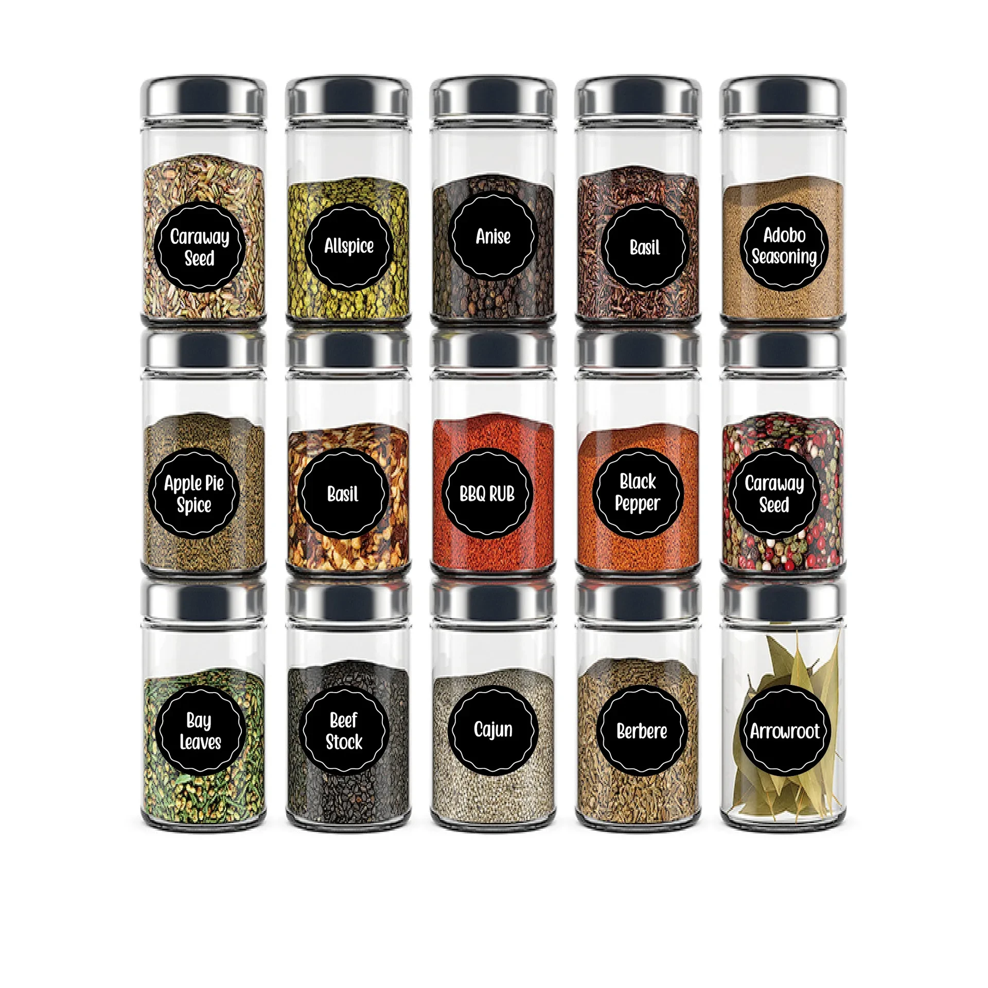 Spice Jar Labels
