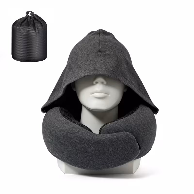 FlyHugz™ NZ Hooded Travel Pillow