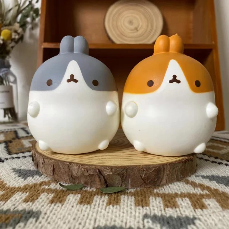 NEW Cute Chick Rabbit Strawberry Jumbo Squishy - Kawaii Animal Slow Rising Stress Ball for Adults