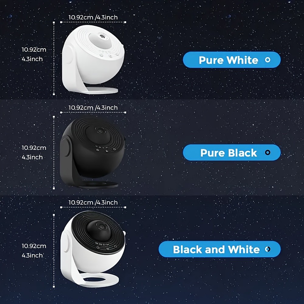 Star Projector Lamp with 13 Films  Creative LED Starry Sky Night Light, Tabletop Indoor Dynamic Galaxy Projector, Touchpad Controlled, USB Powered, Non-Waterproof, for Home Atmosphere Decor