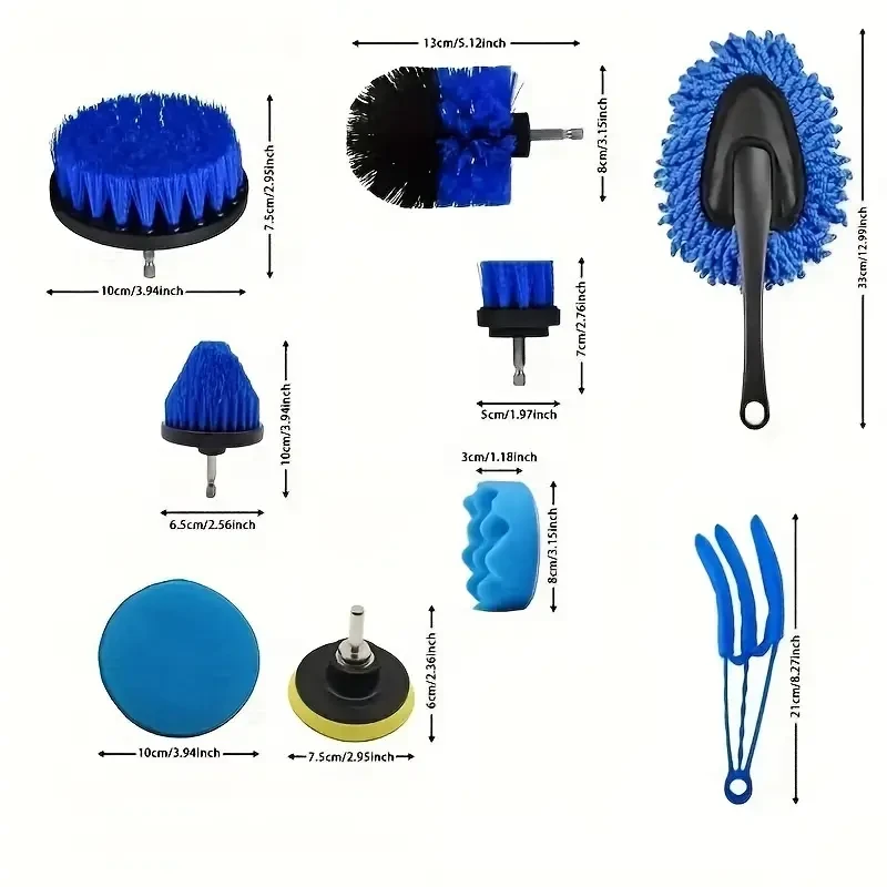 27pcs Ultimate Car Detailing Kit - Complete Cleaning Set