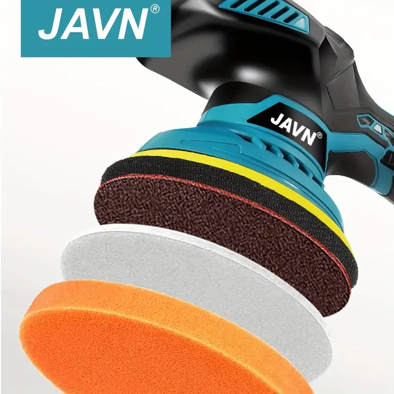 JAVN 5000RPM Cordless Mini Polisher 6 Gears Car Polishing Machine