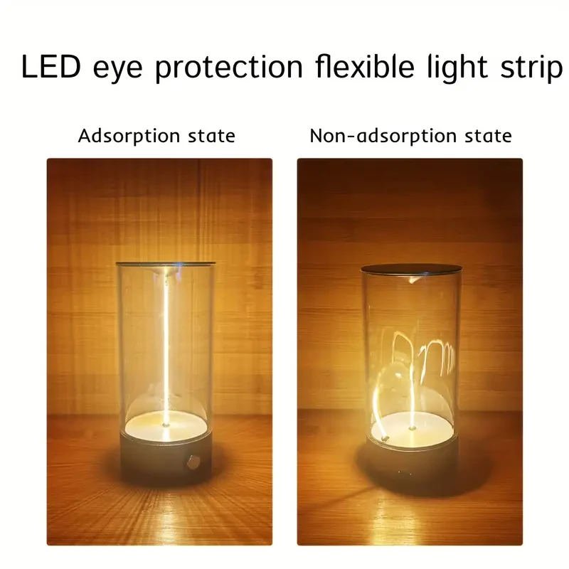 New Magnetic Lamp - Adjustable LED Lighting with Three Levels of Brightness