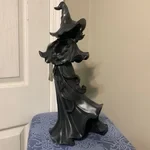 Cracker Barrel Halloween 2023 Witch With LED Lantern Decoration NIB