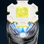 Super Bright Double-head Spotlight Portable Flashlight