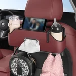 Leather Backseat Car Organizer