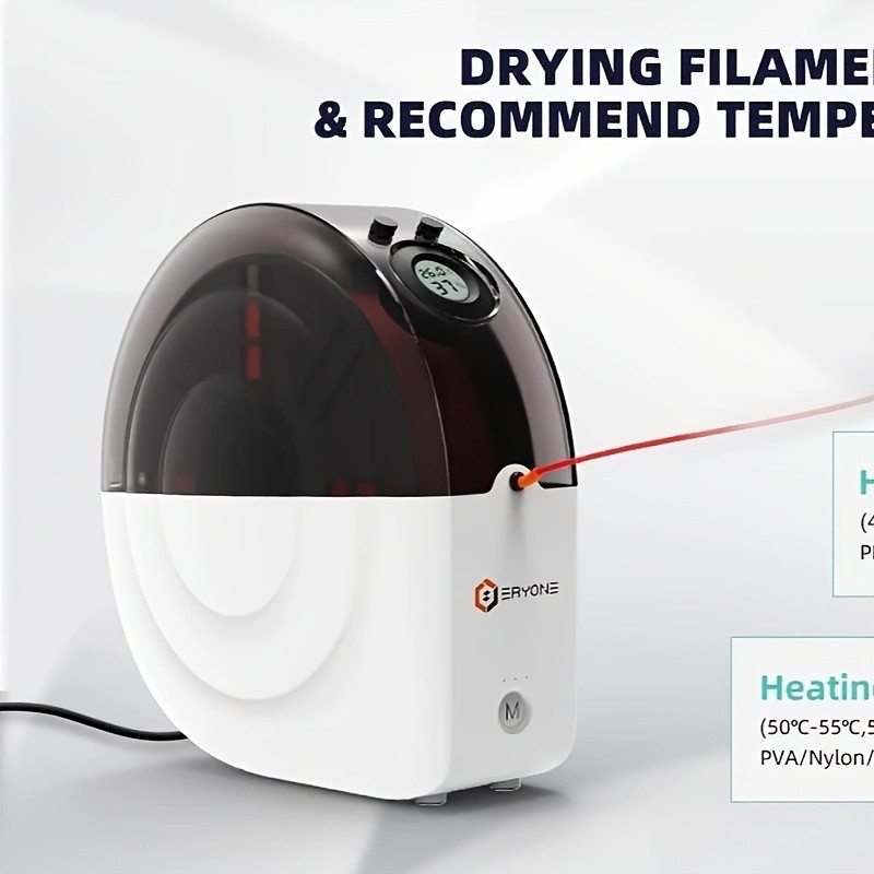 ERYONE Promotion New Snail Dryer Box M2 For 3D Printing Filament  All-Round Drying With High Precision Thermohygrometer