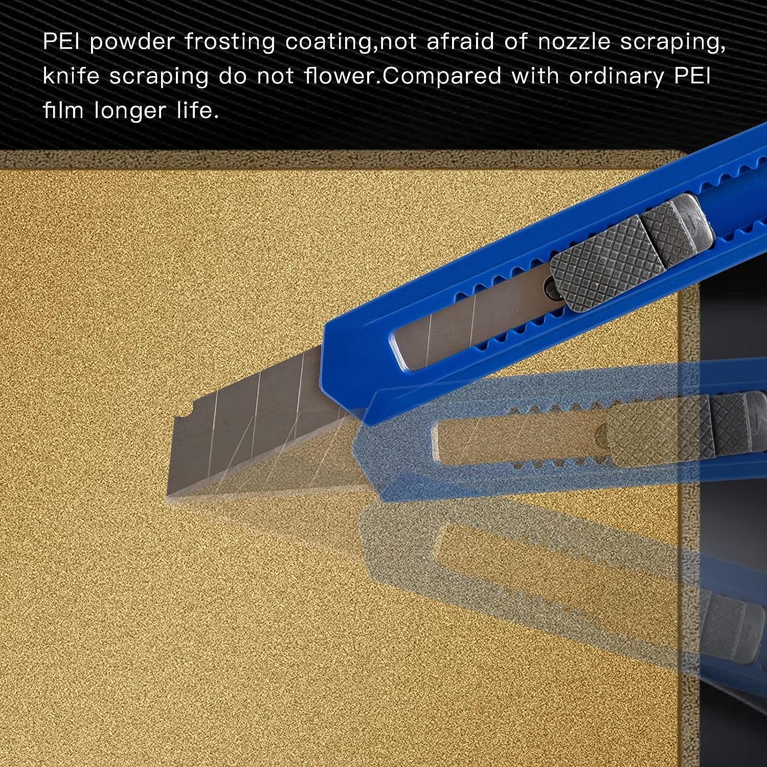 PEI Sheet 220/235/310mm Double-Sided PEI Magnetic Build Plate  Spring Steel Sheet with Magnetic Base for Ender 3, CR10, P1P