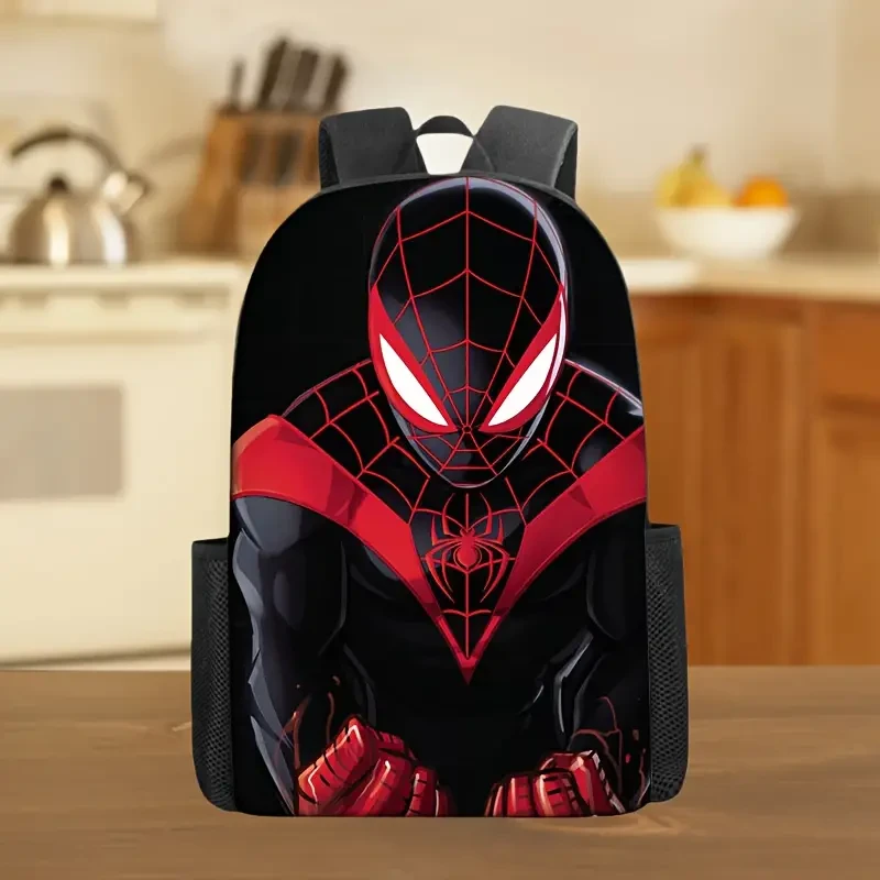 Marvel Spider-Man Backpack - Large Capacity Cartoon School Bag