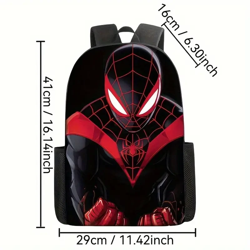 Marvel Spider-Man Backpack - Large Capacity Cartoon School Bag