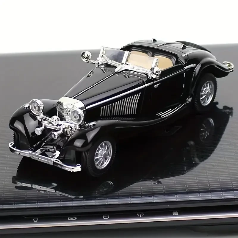 1:28 Scale Alloy Vintage Car Model - Static Collectible