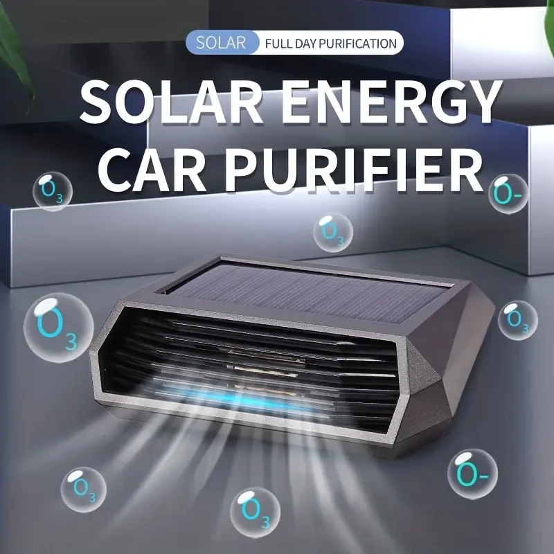 Solar-Powered Car Air Purifier with Automatic Parking Operation