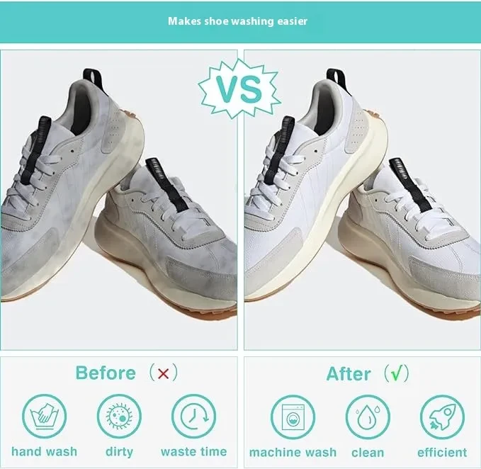 Machine Wash Shoe Bag Adapt To Multiple Sizes