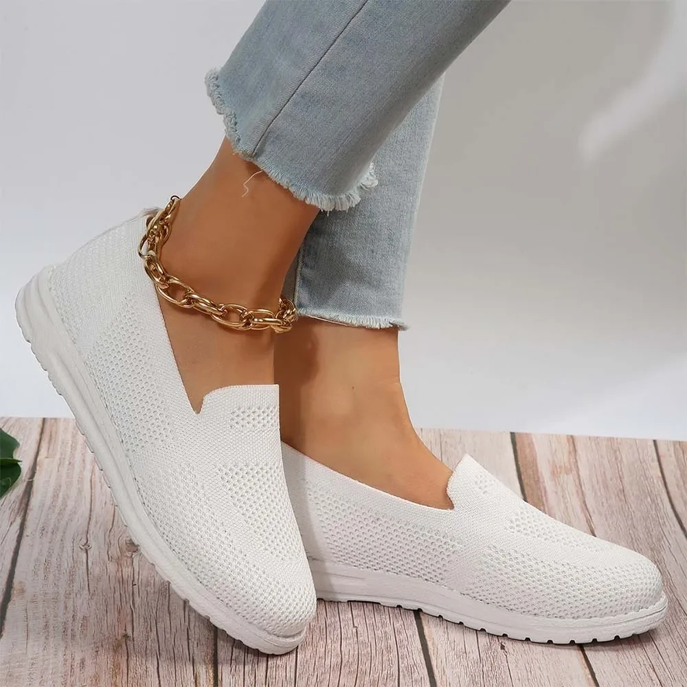 Casual Woven Orthopaedic Flat Shoes