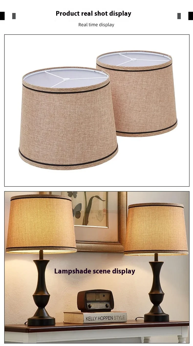 Removable Fabric Floor Lamp Shade Accessories