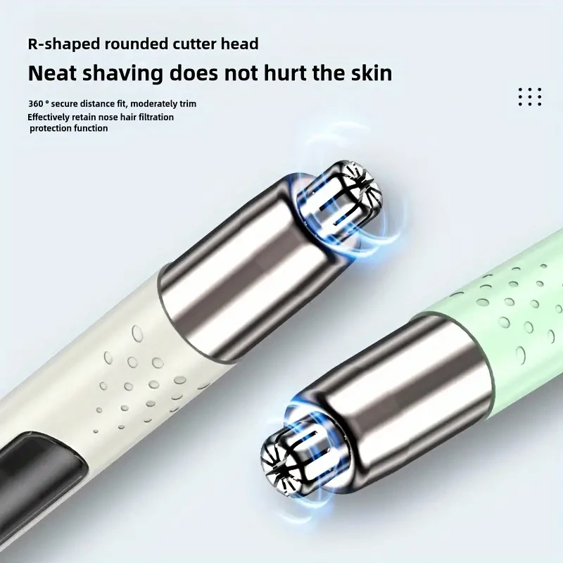 USB Rechargeable Nose & Eyebrow Hair Trimmer