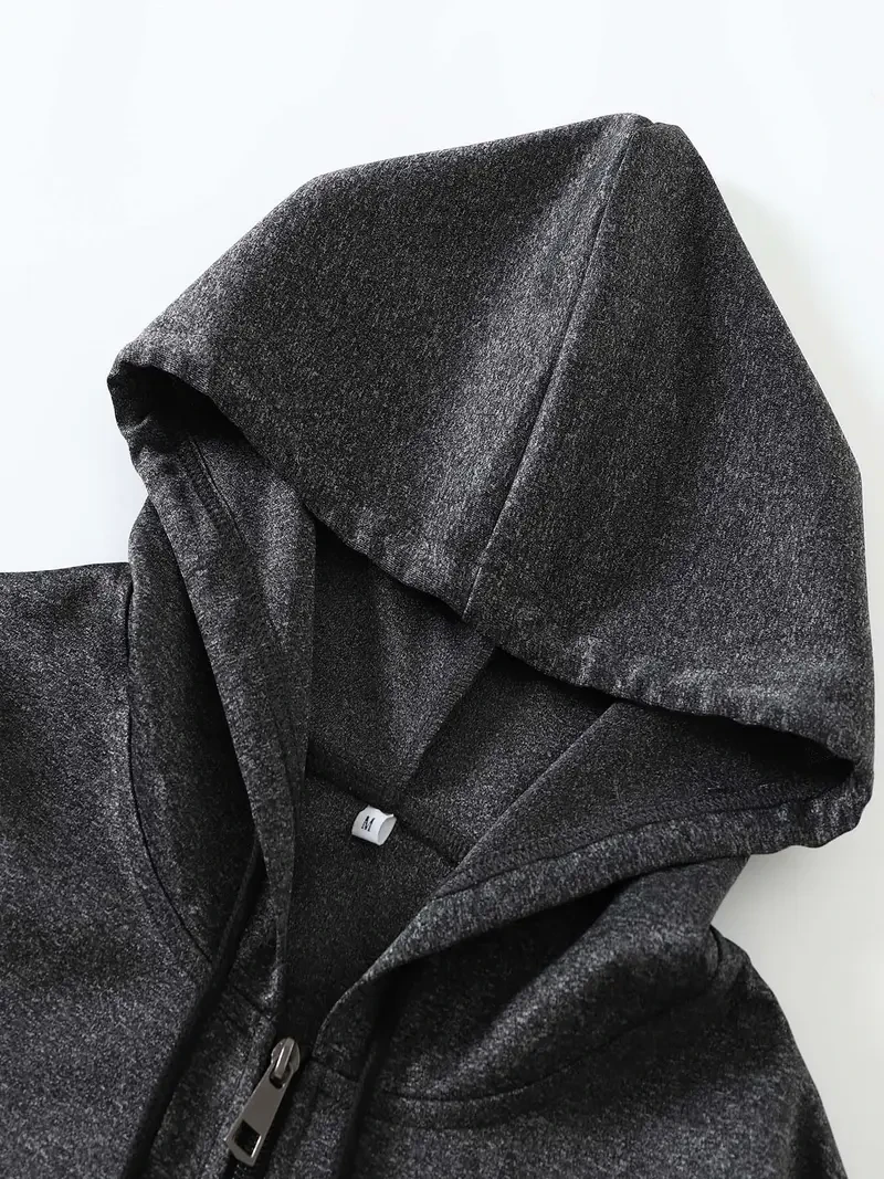 New Zealand Print Elements Men's Trendy Autumn and Winter Hooded Jacket