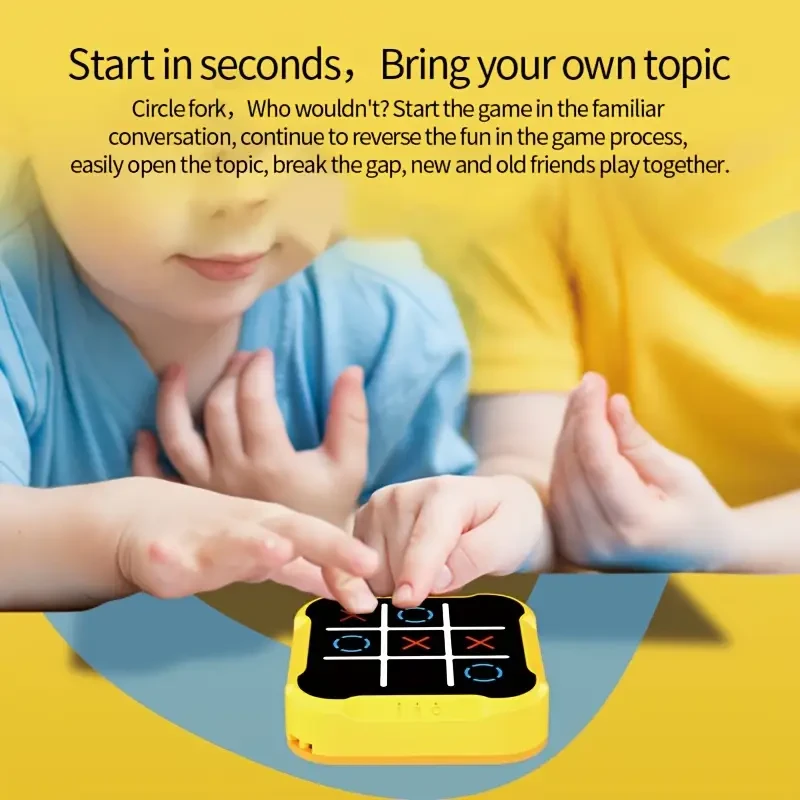 Portable Tic-Tac-Toe Game - Intermediate Skill Level