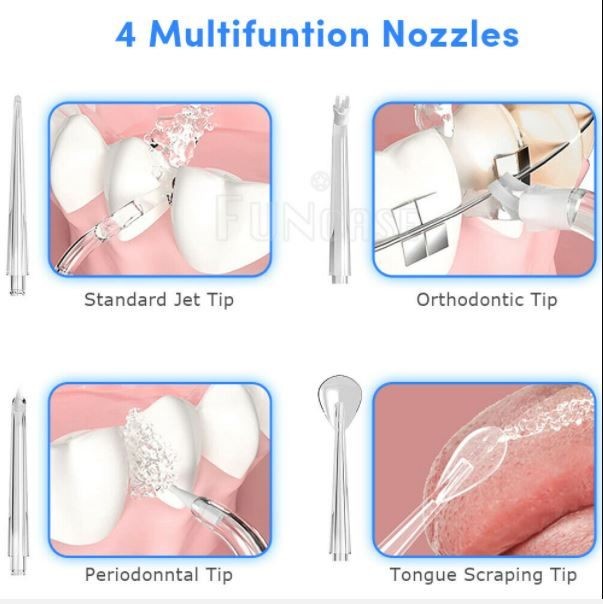 Oral Water Flosser, Rechargeable, Easy to use.