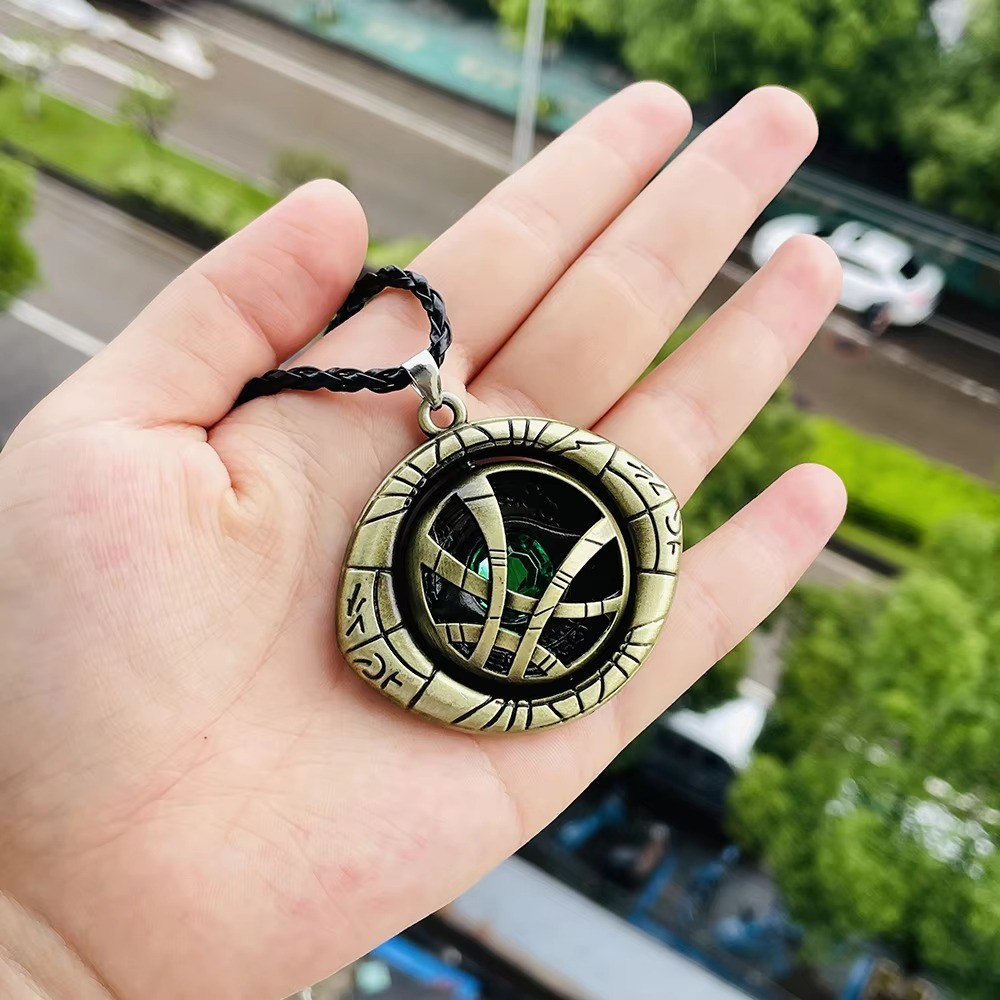 Marvel Avengers Dr. Strange Necklace  Doctor Strange Infinity Time Stones