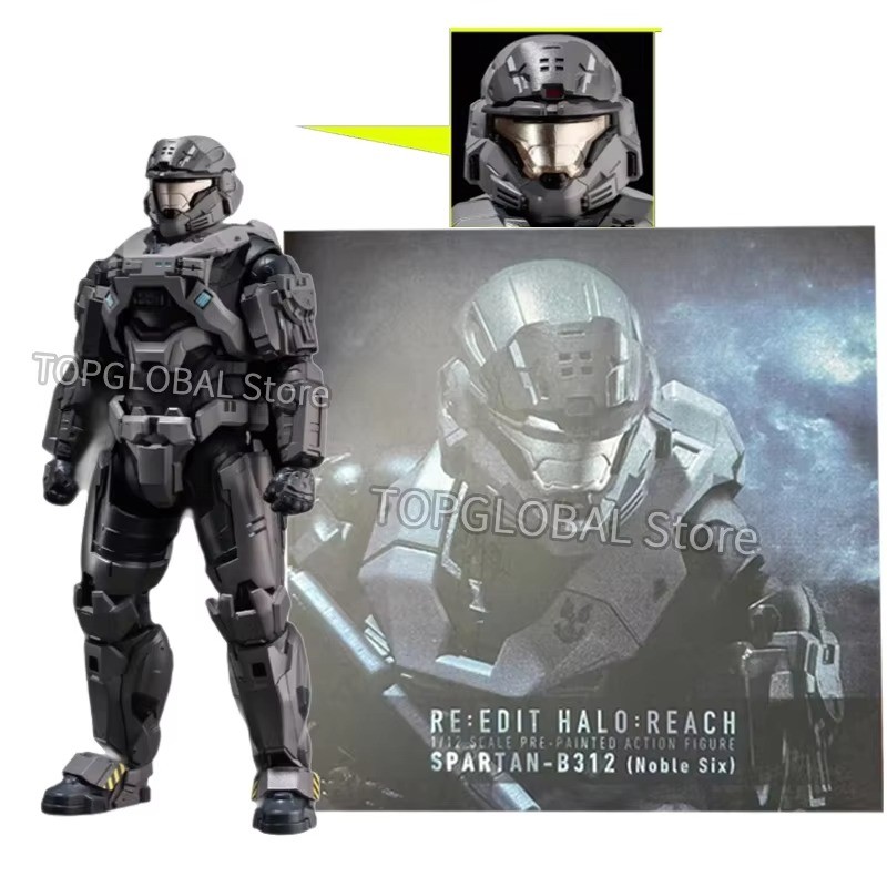 Spartan-B312 Action Figures Halo Reach Figure Noble Six