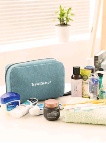 Portable Travel Hook Multifunction Makeup Bag Large Capacity Storage Bag