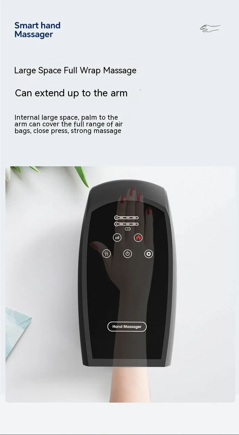 Intelligent Wireless Pneumatic Hand Massager
