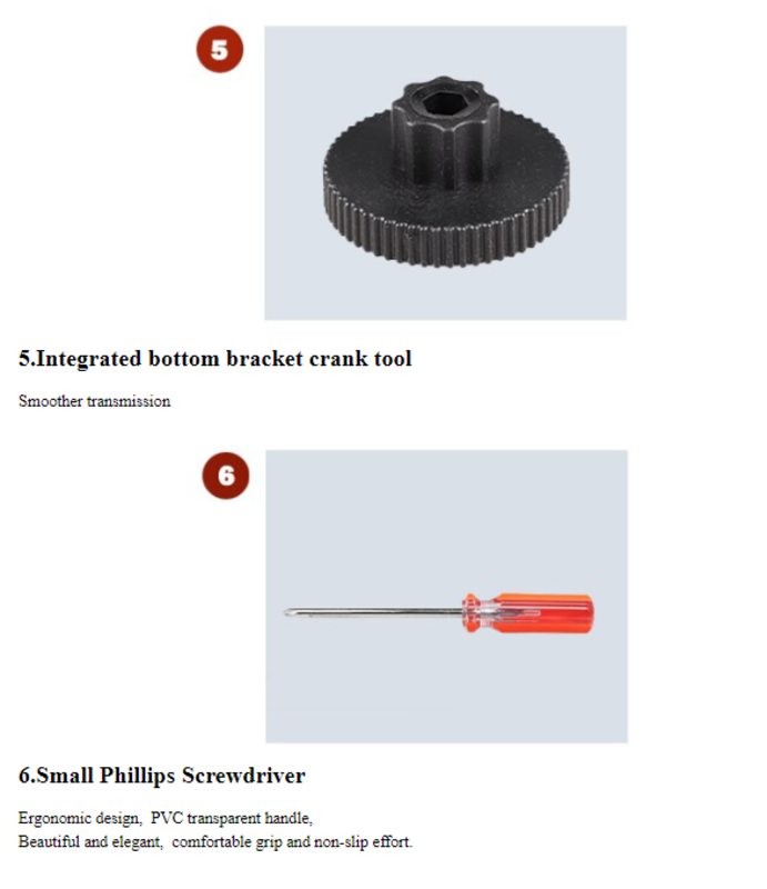 Bicycle Repair Tools Set Kit Bike Accessories