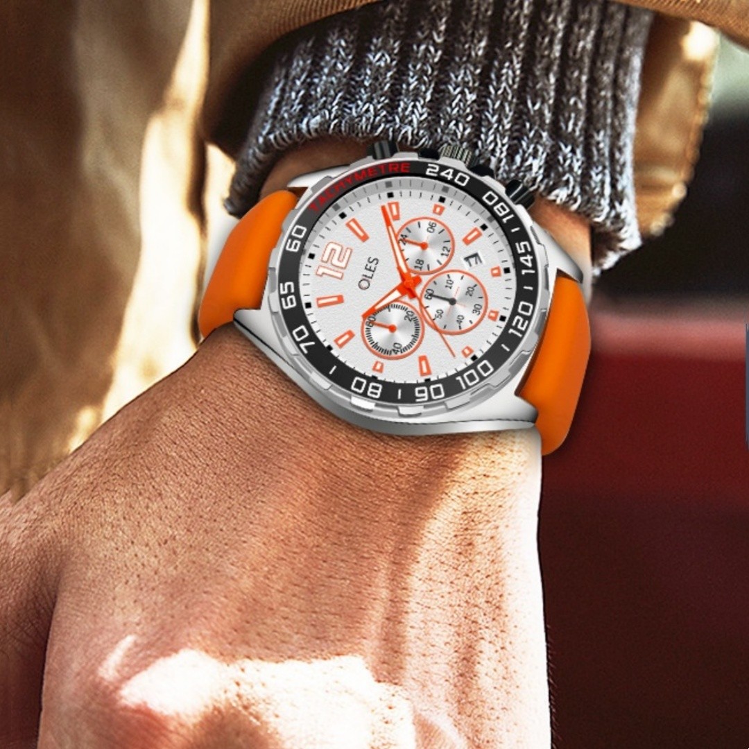 Multifunctional Night Light Waterproof Men's Quartz Watch