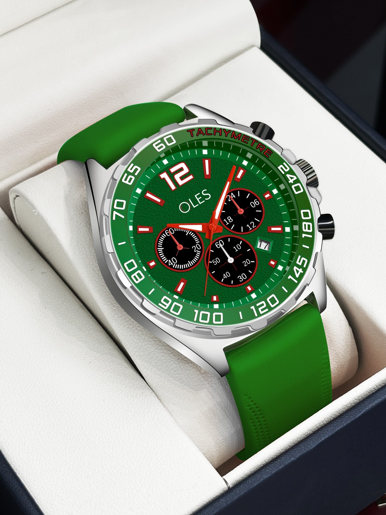 Multifunctional Night Light Waterproof Men's Quartz Watch