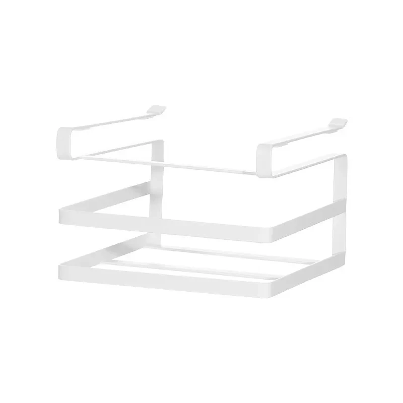 Home White Kitchen Shelf Wall-mounted Organizer