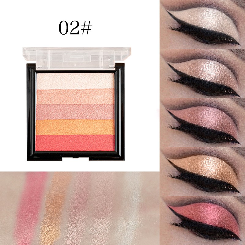 Highlight Eye Shadow Plate Three-dimensional Brightening And Repairing