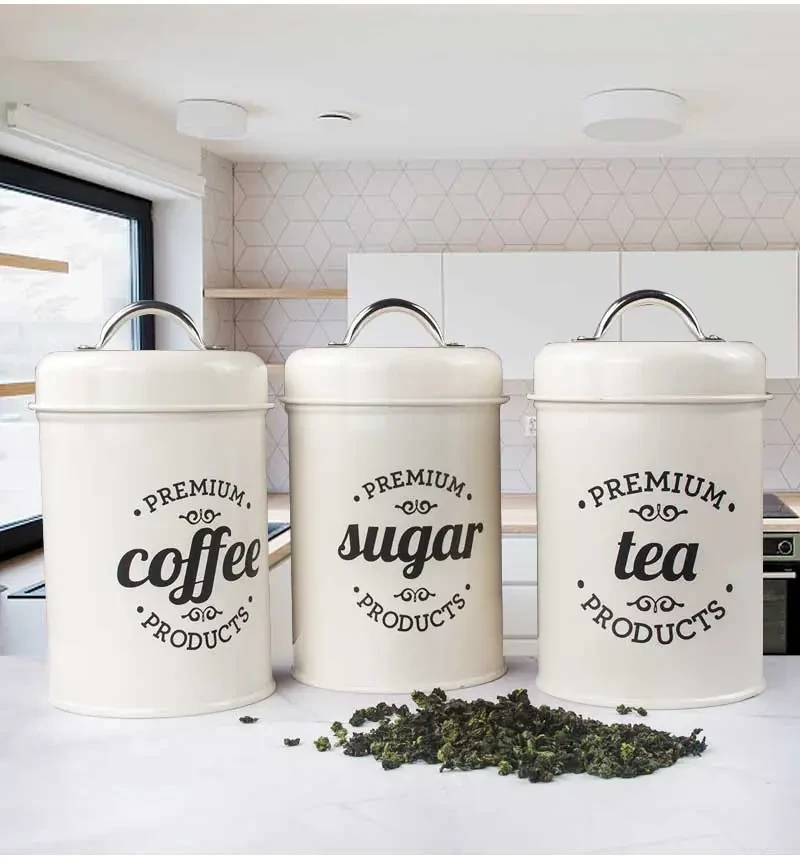 Tea Coffee Sugar Canisters