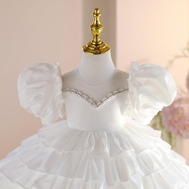 Girl's Dress Light Luxury Wedding Dress Princess Dress