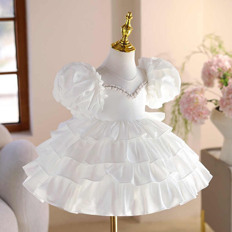 Girl's Dress Light Luxury Wedding Dress Princess Dress