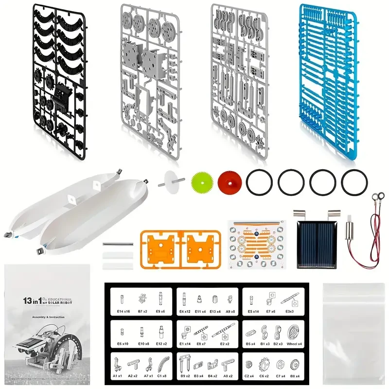 STEM 13-in-1 Solar Robot Toy