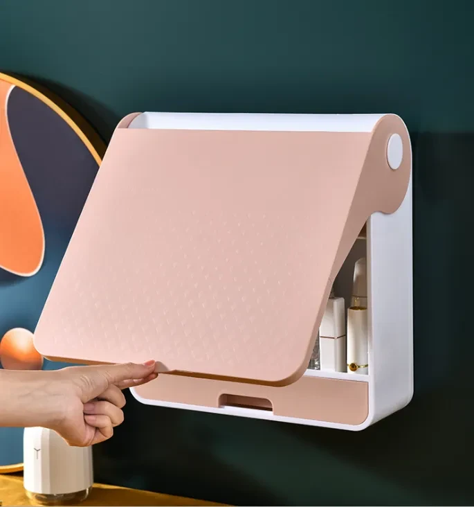 Mirror with storage