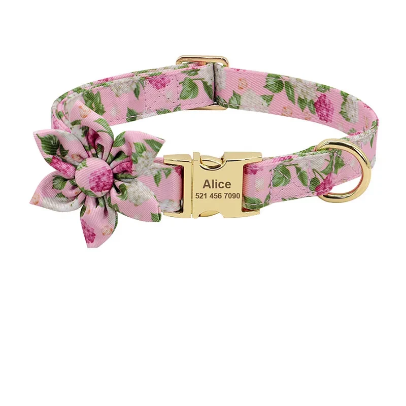 Large custom dog collars
