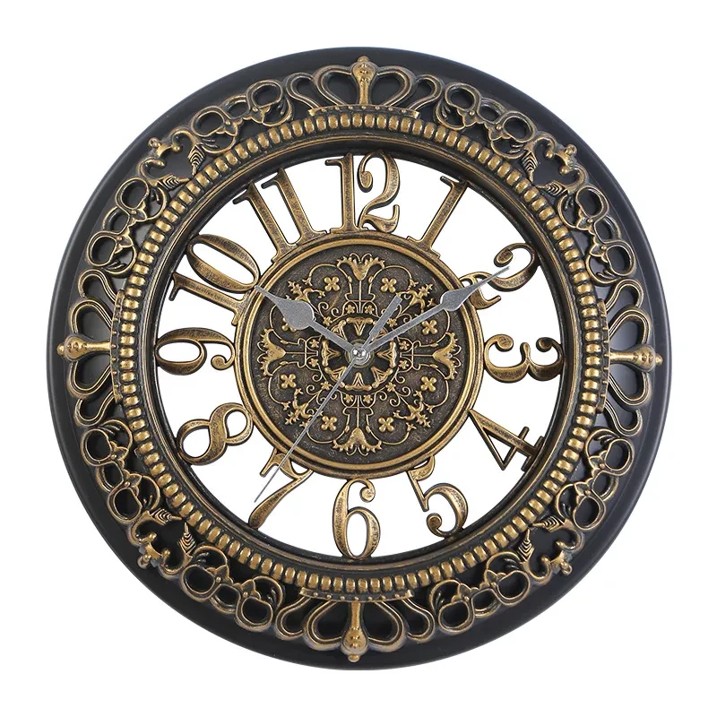 Mechanical gear wall clock