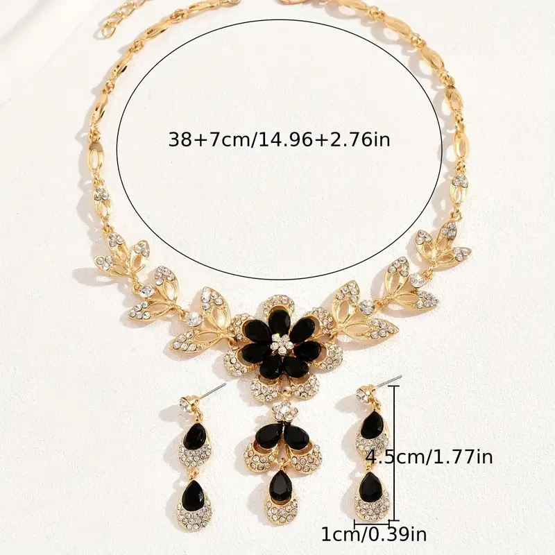 Bohemian Style 14k Gold Plated Jewelry Set