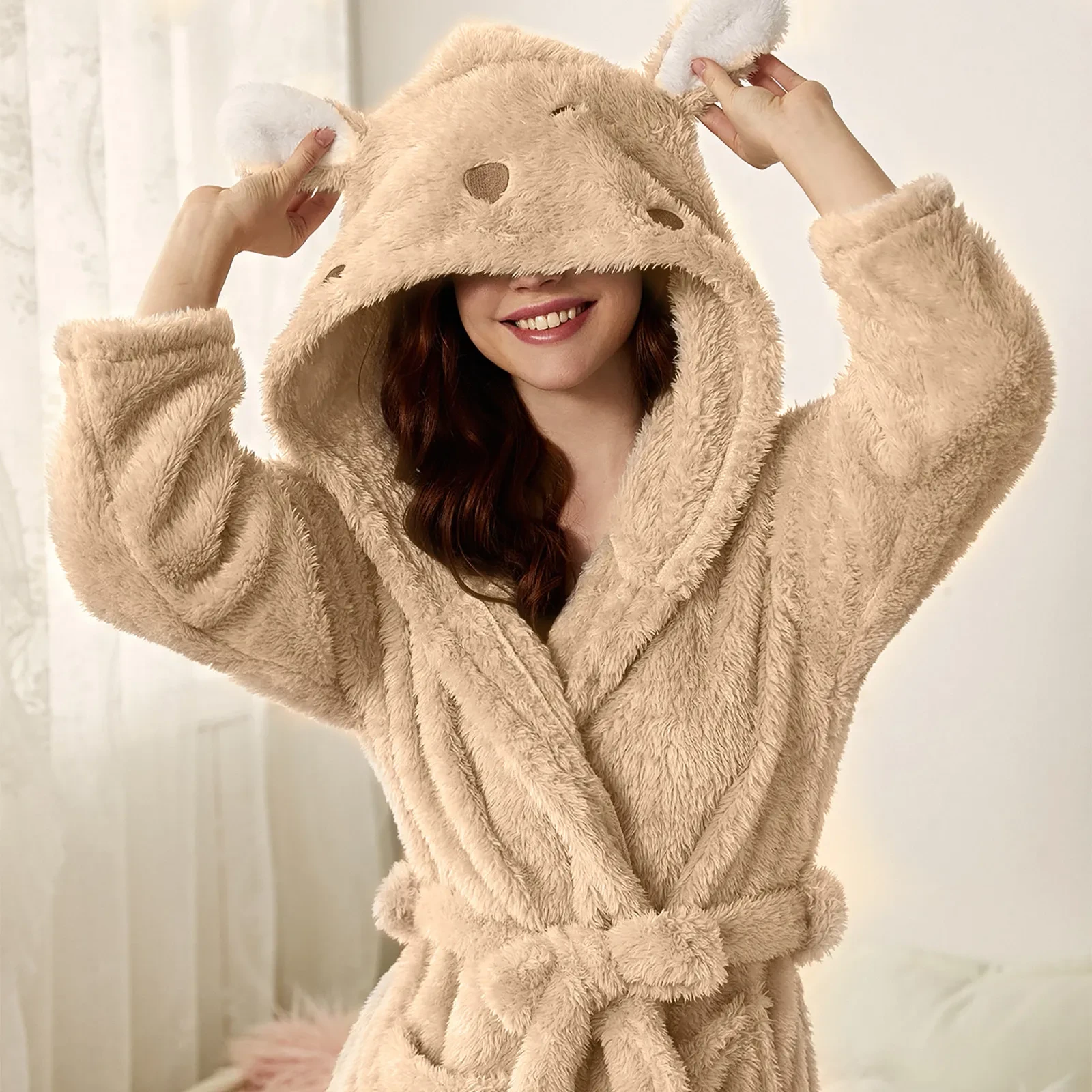Animal Dressing Gown with Ears