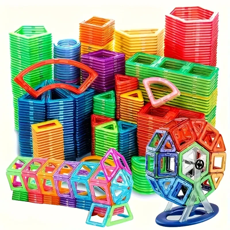 Large Magnetic Building Blocks - 3D STEM Educational Construction Set