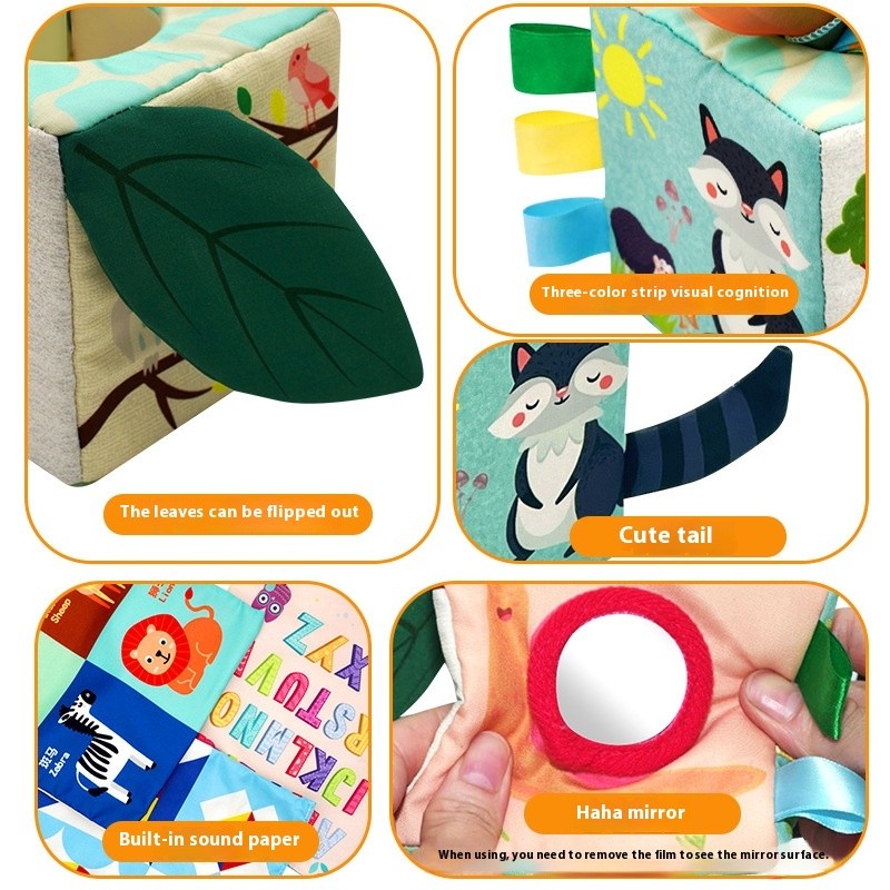 Early Education Children's Simulation Chouchoule Tissue Box Baby Tear-proof Paper Extraction Toys